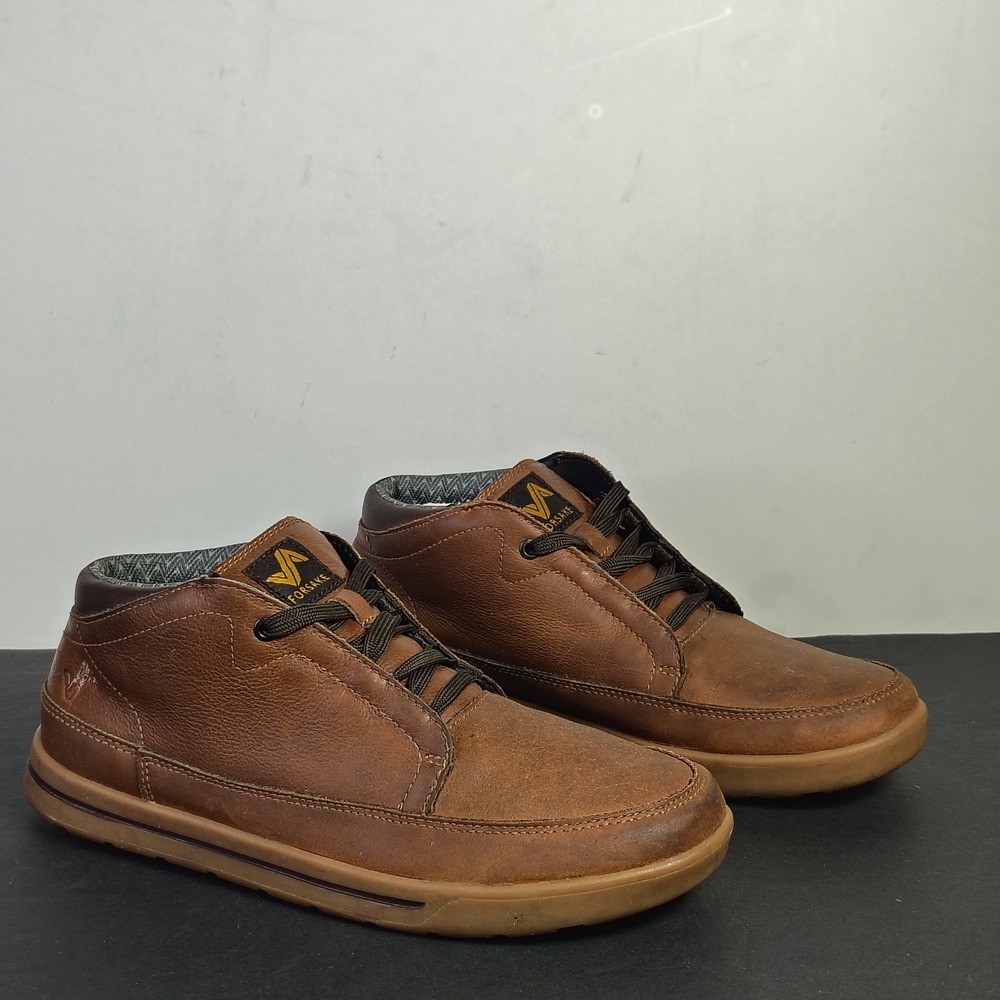 Forsake Phil Chukka Mens Size 8.5 Tan Leather MFW17PC1085 Lace Up Gorpcore Boots